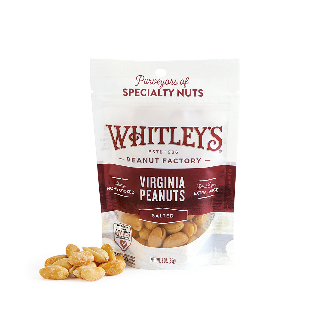 Small Pack Bags Home Cooked Salted Virginia Peanuts