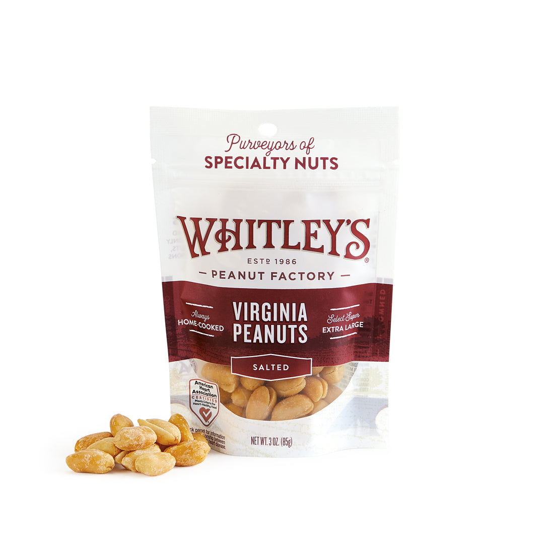 Case 12 - 3 oz. Bag Salted Virginia Peanuts