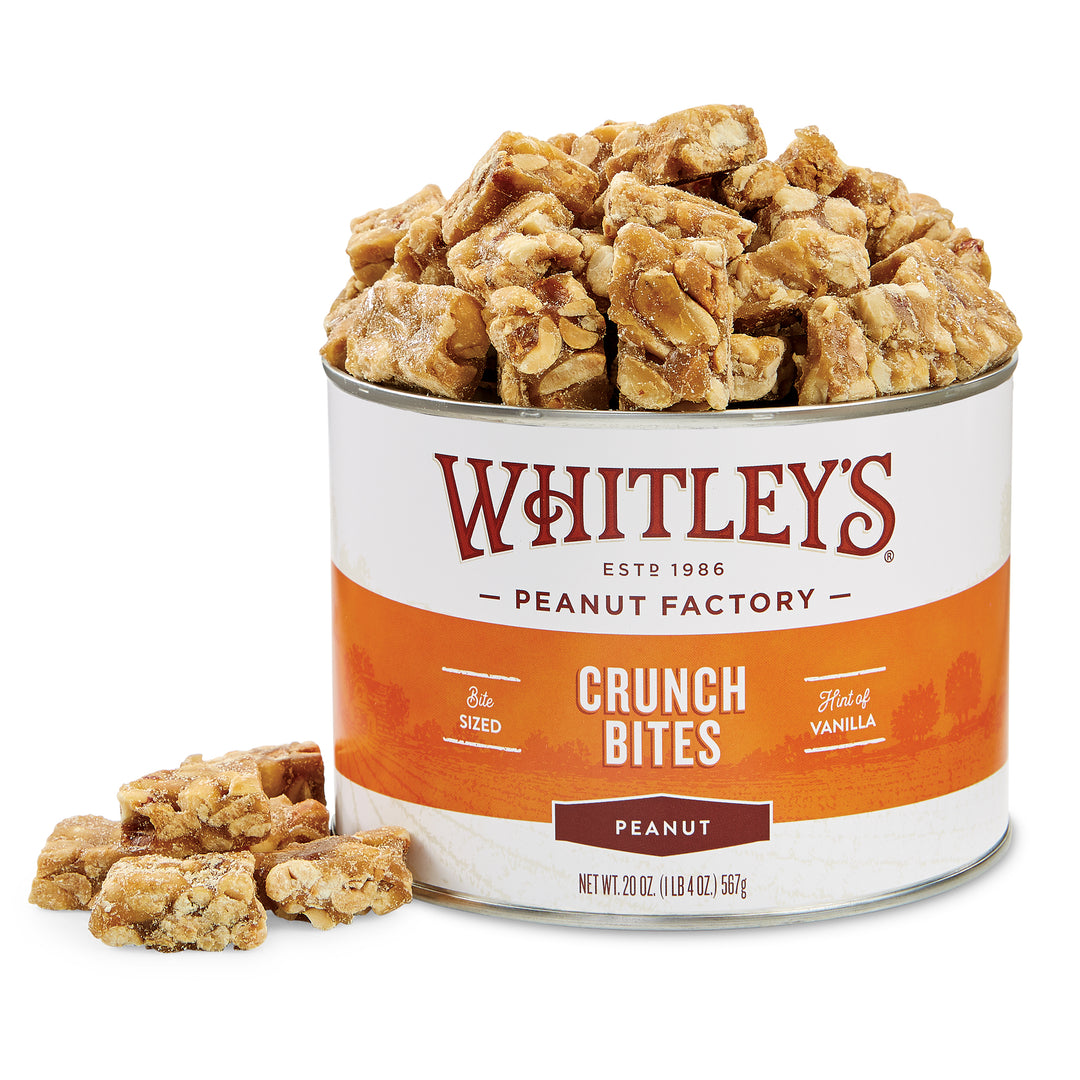 Case of 12 - 20 oz. Tins Peanut Crunch Bites