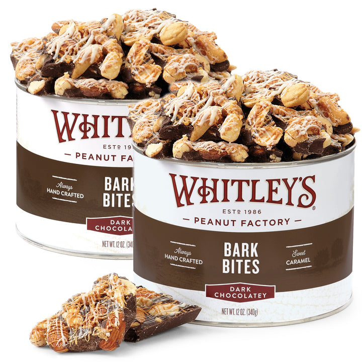 Two-Pack 12 oz. Tin Dark Chocolatey Bark Bites