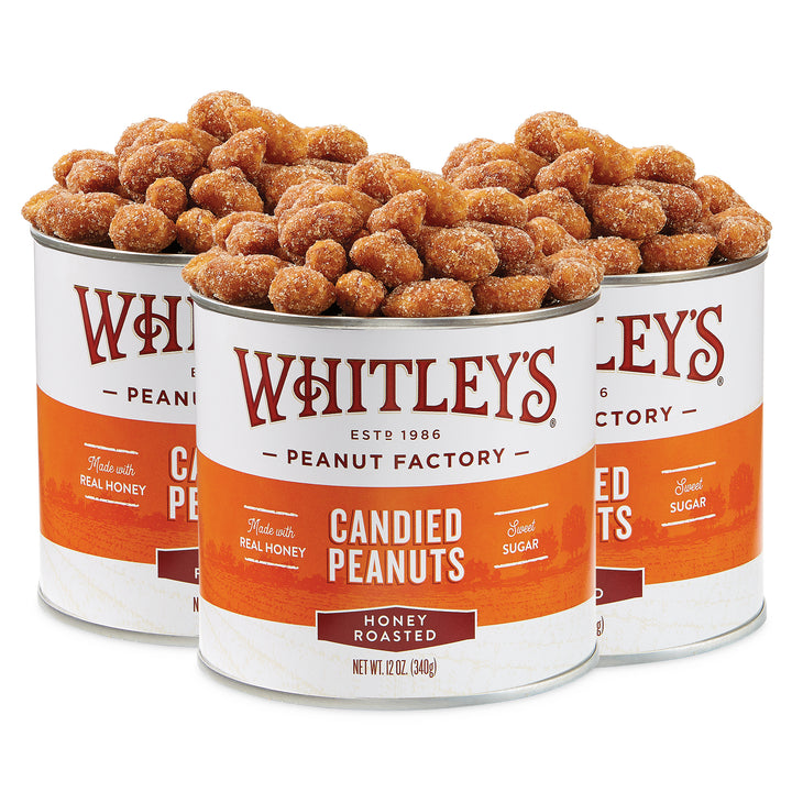 Two-Pack 20 oz. Tin Honey Roasted Virginia Peanuts