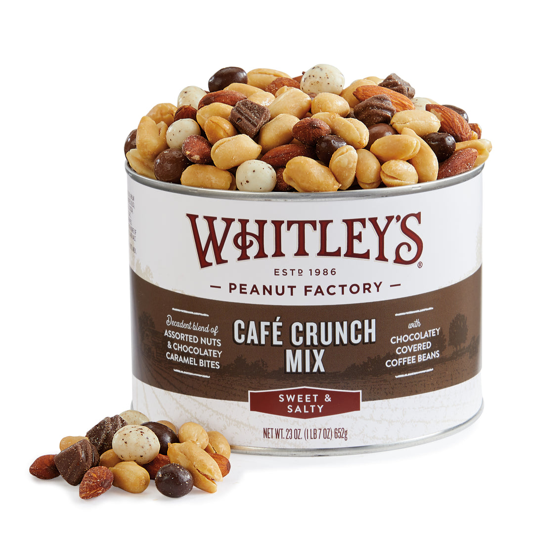 Case of 12 - 23 oz. Tins Cafe Crunch Mix