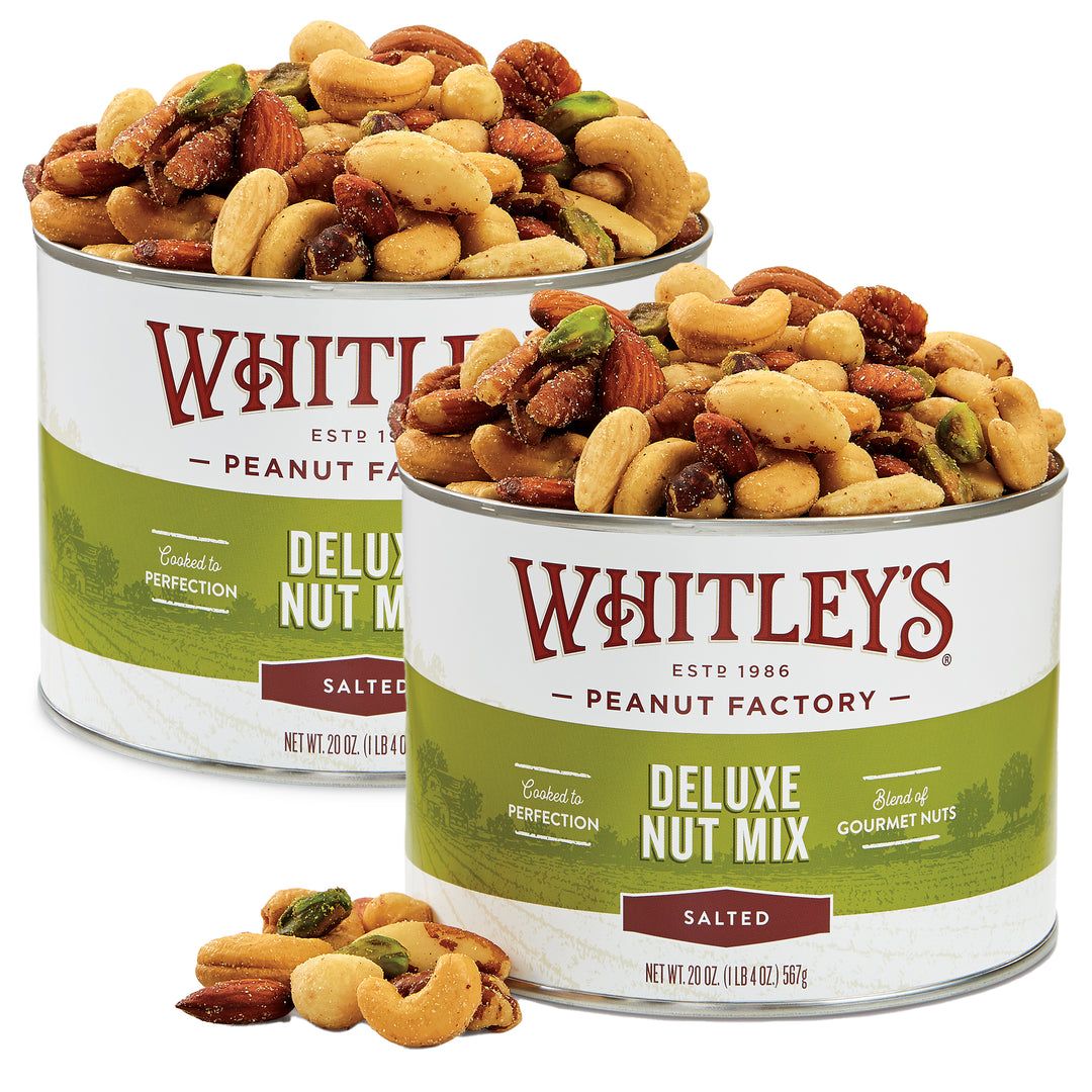Two-Pack 20 oz. Tin Deluxe Nut Mix