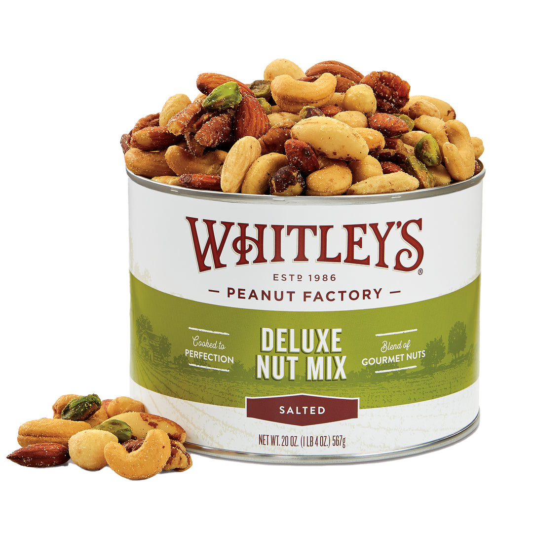 Case of 12 - 20 oz. Tins Deluxe Nut Mix