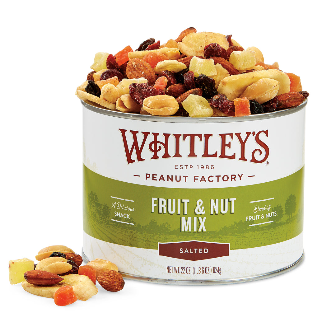 Case of 12 - 22 oz. Tins Fruit and Nut Mix