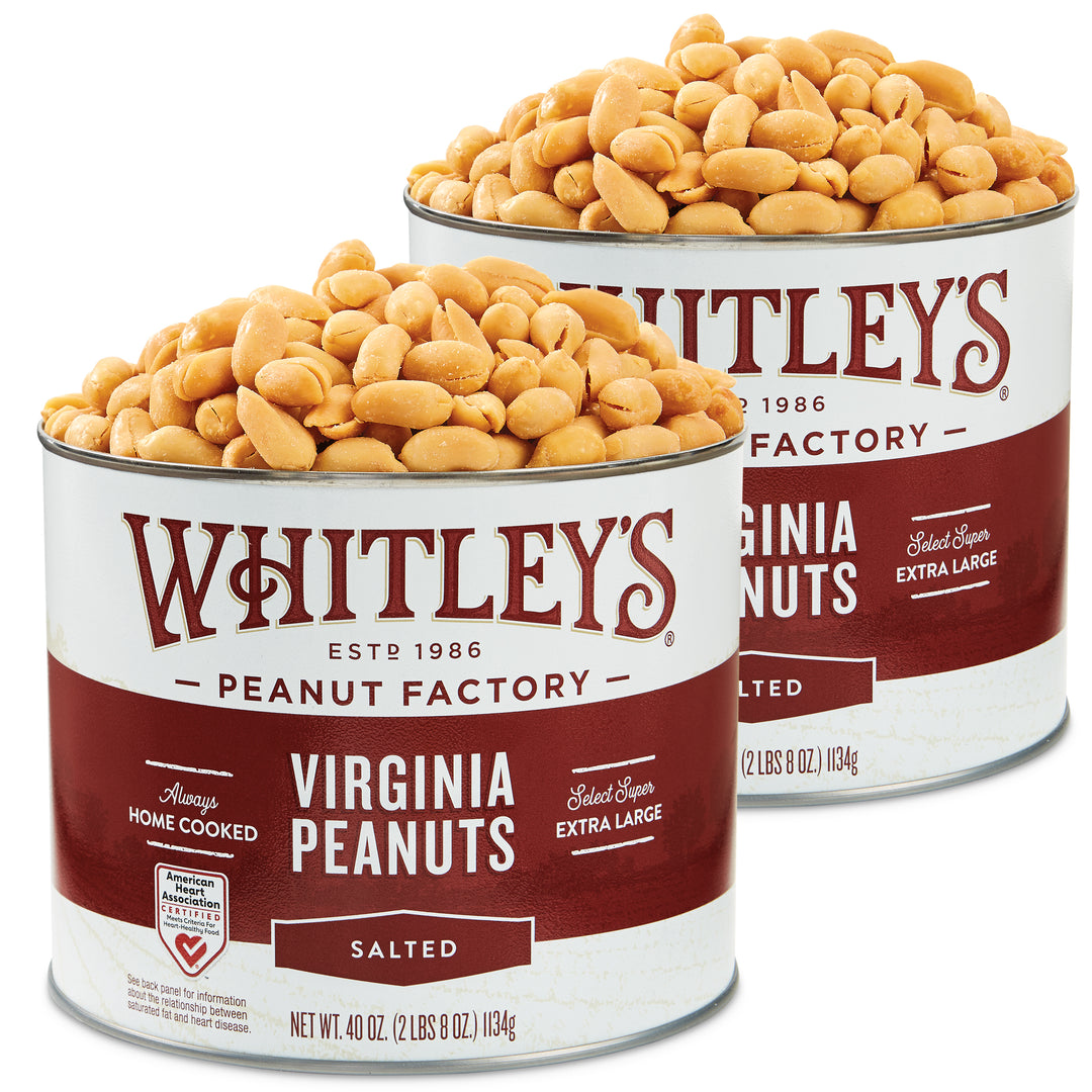 Two-Pack 40 oz. Tin Salted Virginia Peanuts