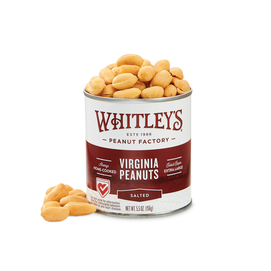 Case of 20 5.5 oz. Tin Salted Virginia Peanuts