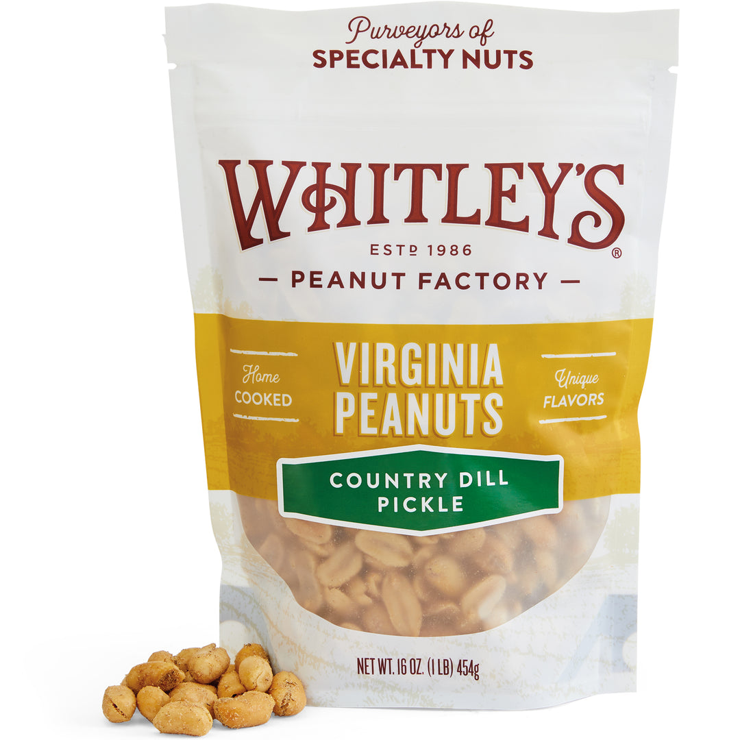 16 oz. Pouch Bag Country Dill Pickle Virginia Peanuts