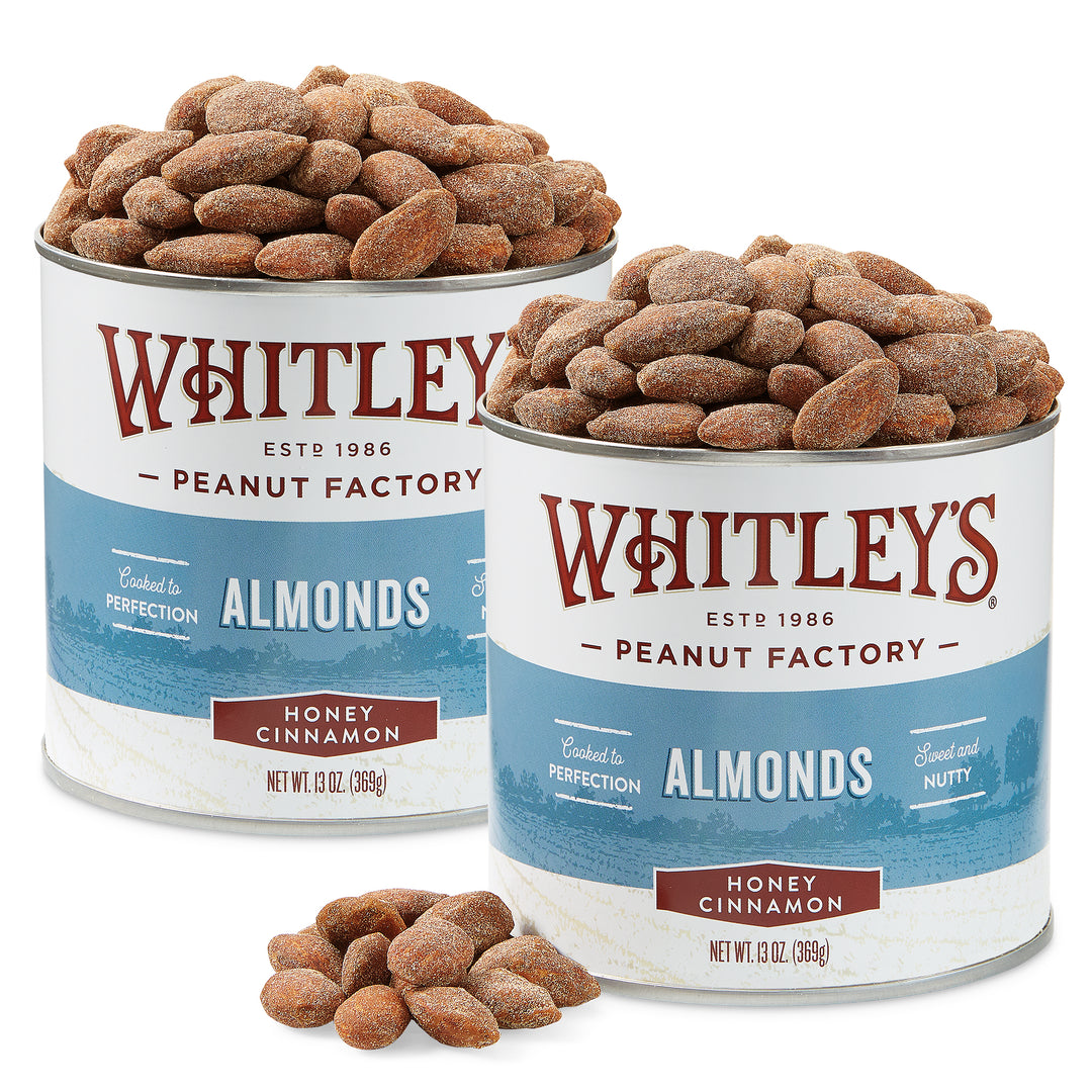 Two-Pack 13 oz. Tin Honey Cinnamon Almonds