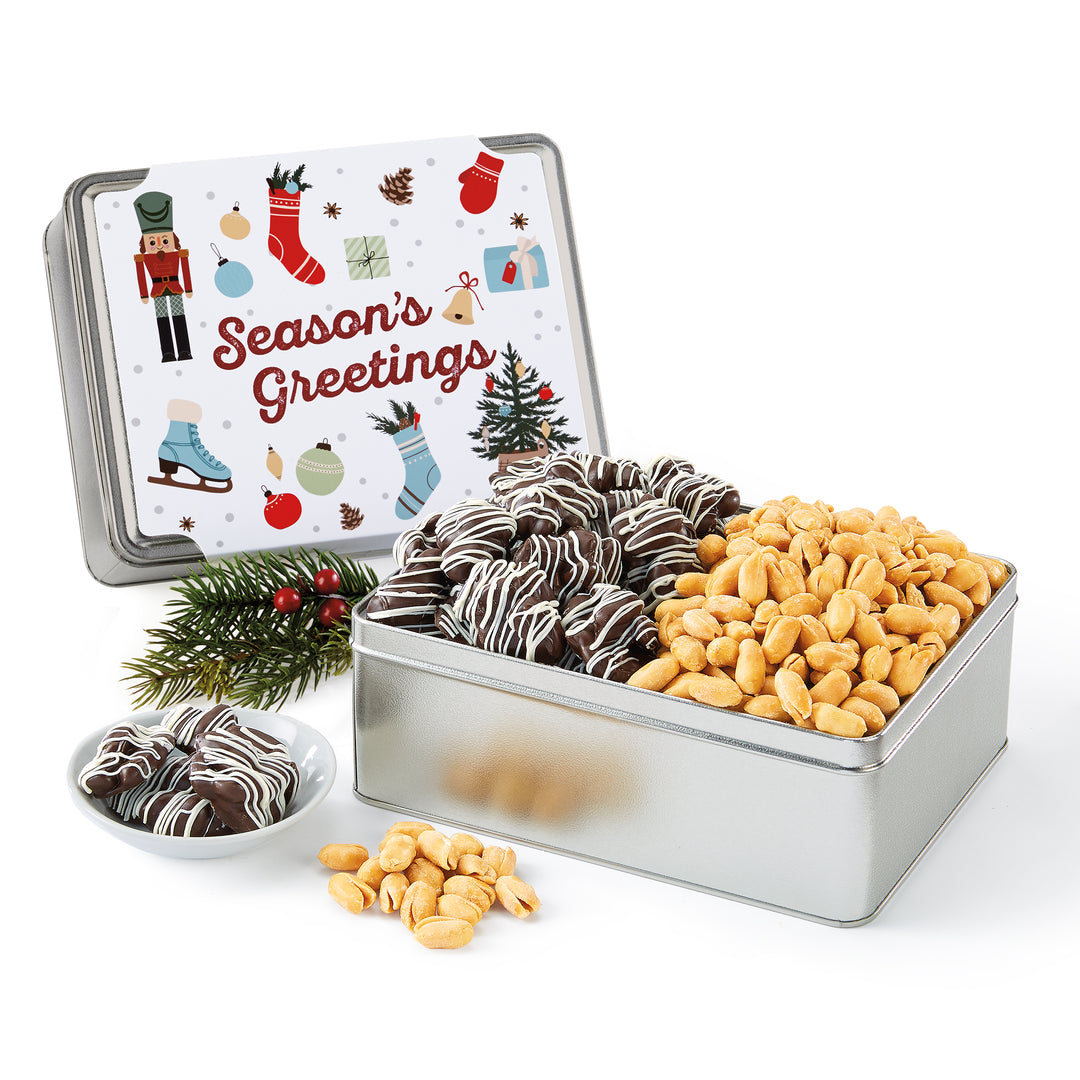 Yuletide Greetings Gift Tin