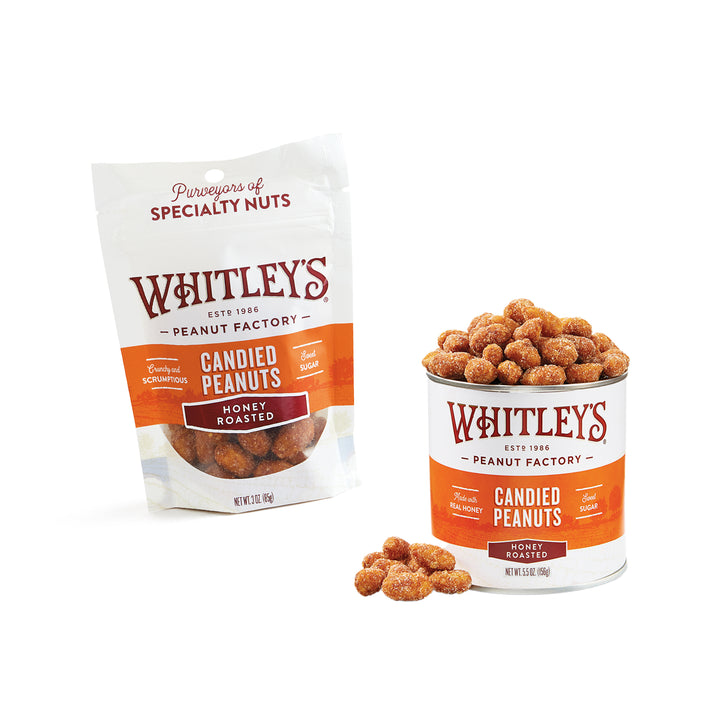 Small Pack Bags Honey Roasted Virginia Peanuts