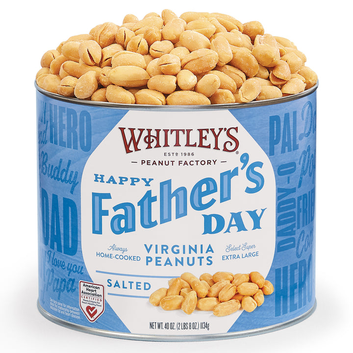 40 oz. Father's Day Virginia Peanuts Tin