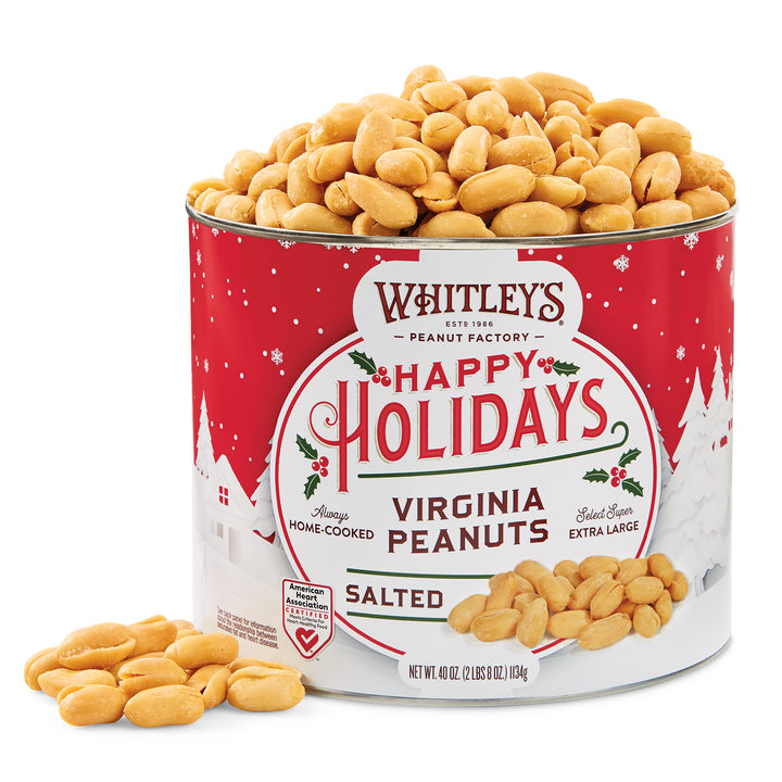 Holiday Virginia Peanuts Tin