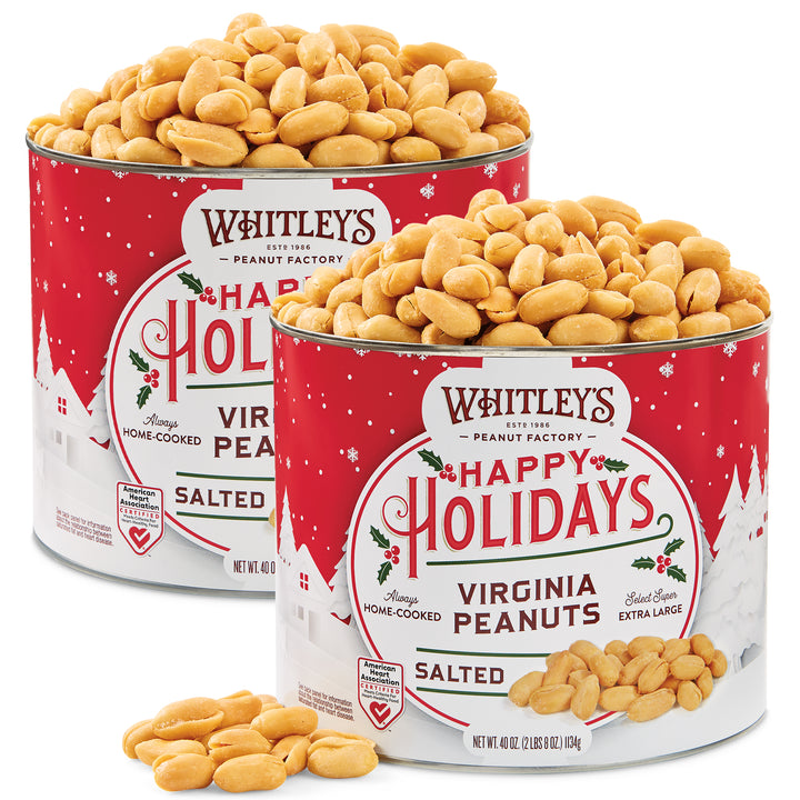 Holiday Virginia Peanuts Tin