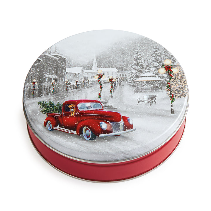 Snowy Drive Gift Tin