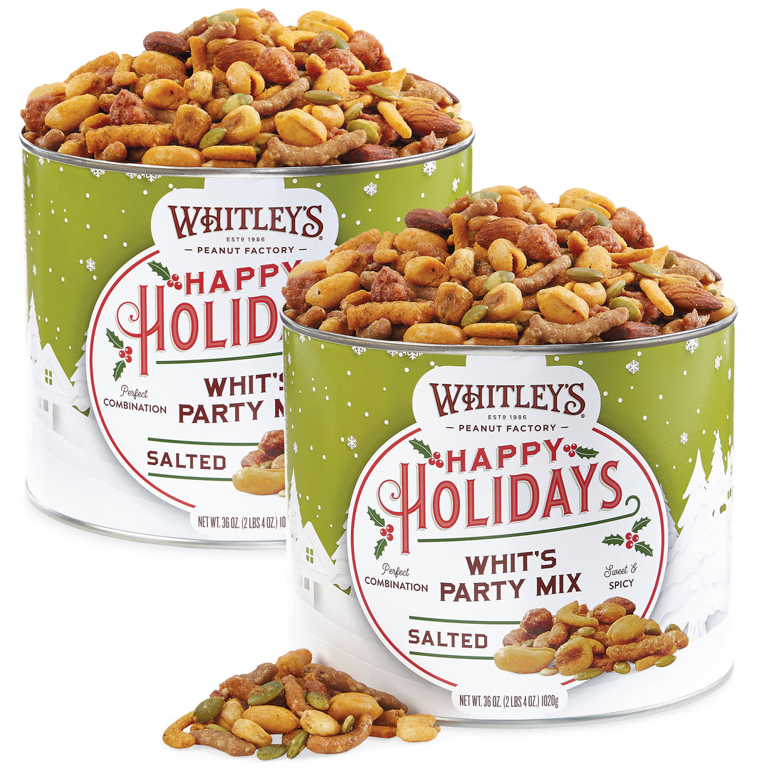 Holiday Whit's Party Mix Tin