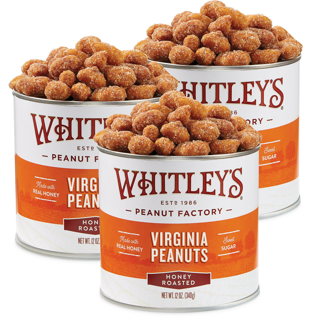 Whitley's Honey Roasted Virginia Peanuts