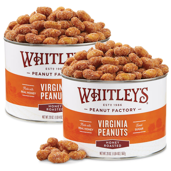 Whitley's Honey Roasted Virginia Peanuts