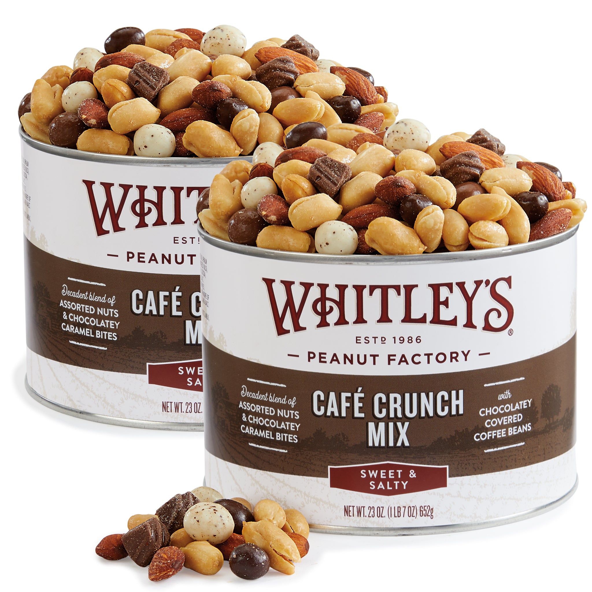 Cafe Crunch Mix | Sweet & Salty Blend | Whitley's Peanut Factory