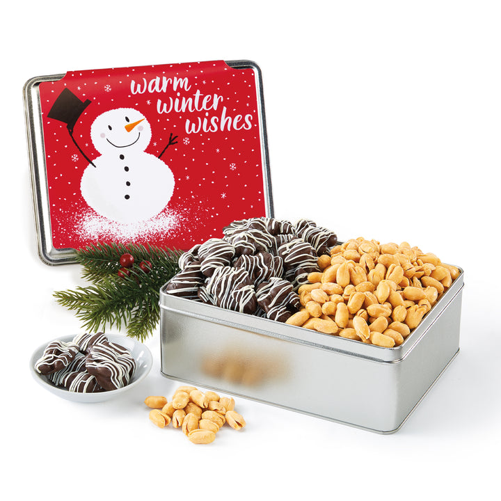 Whitley's Snowman Gift Tin