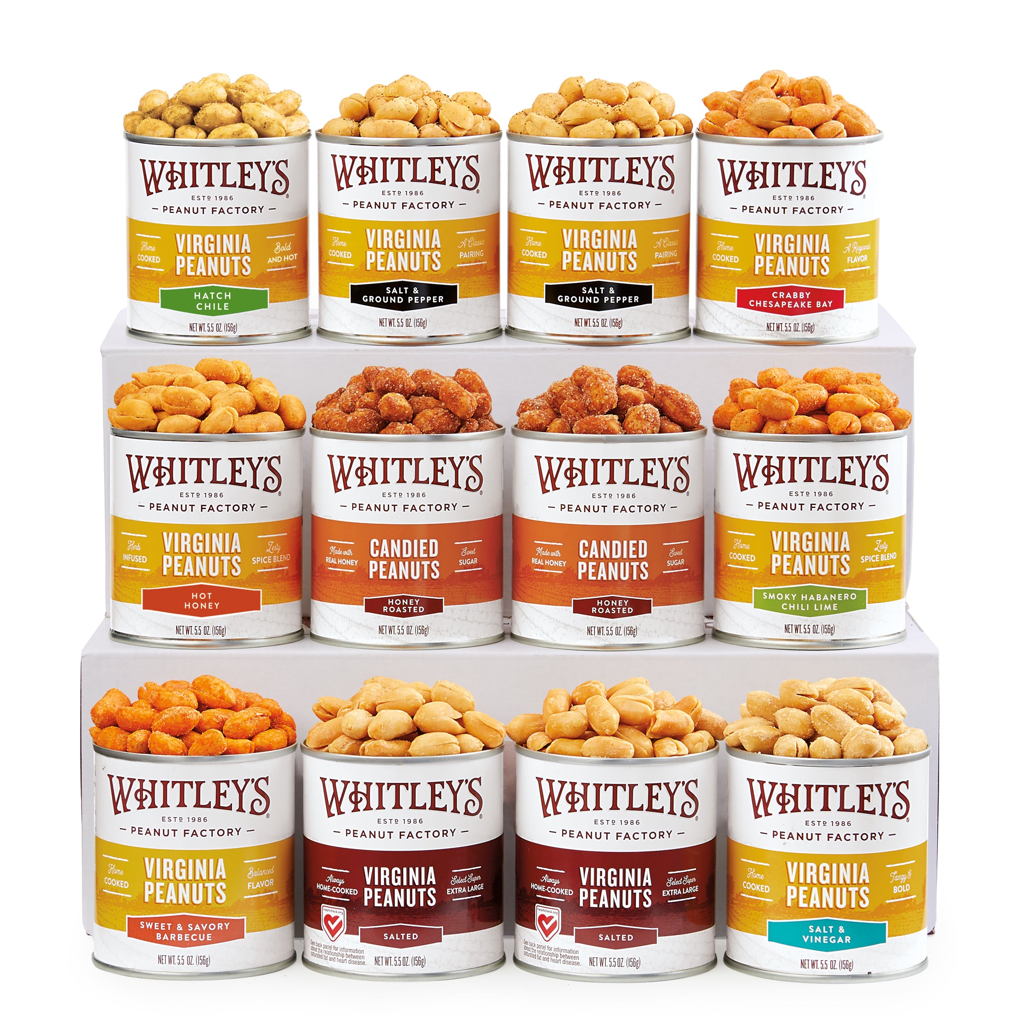 Virginia Peanut Snack Sampler | Whitley's Peanut Factory – Whitley